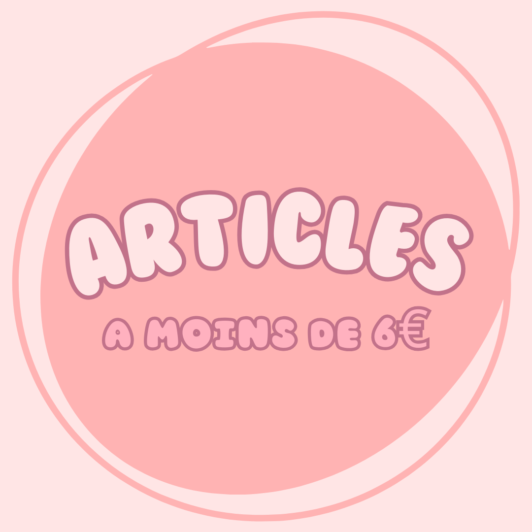 Nos articles à moins de 6€