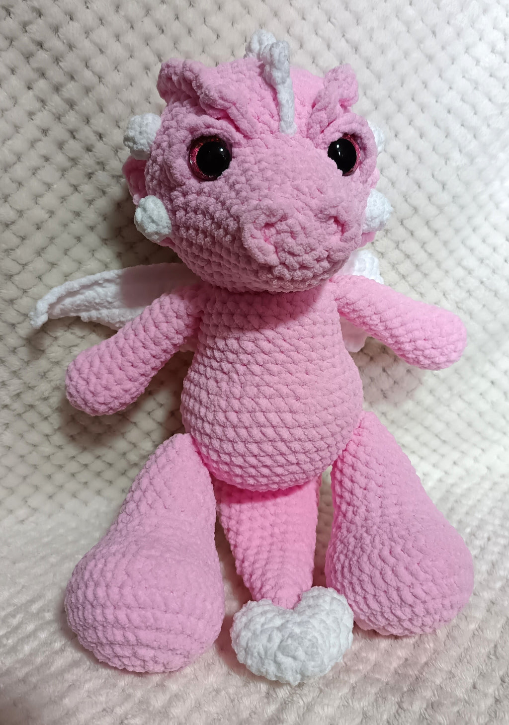 Dragon rose ailé