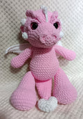 Dragon rose ailé
