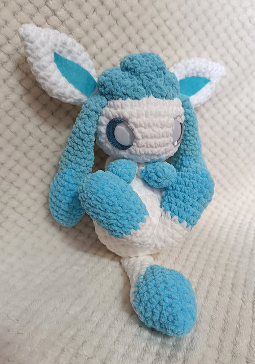 Doudou Renard de glace