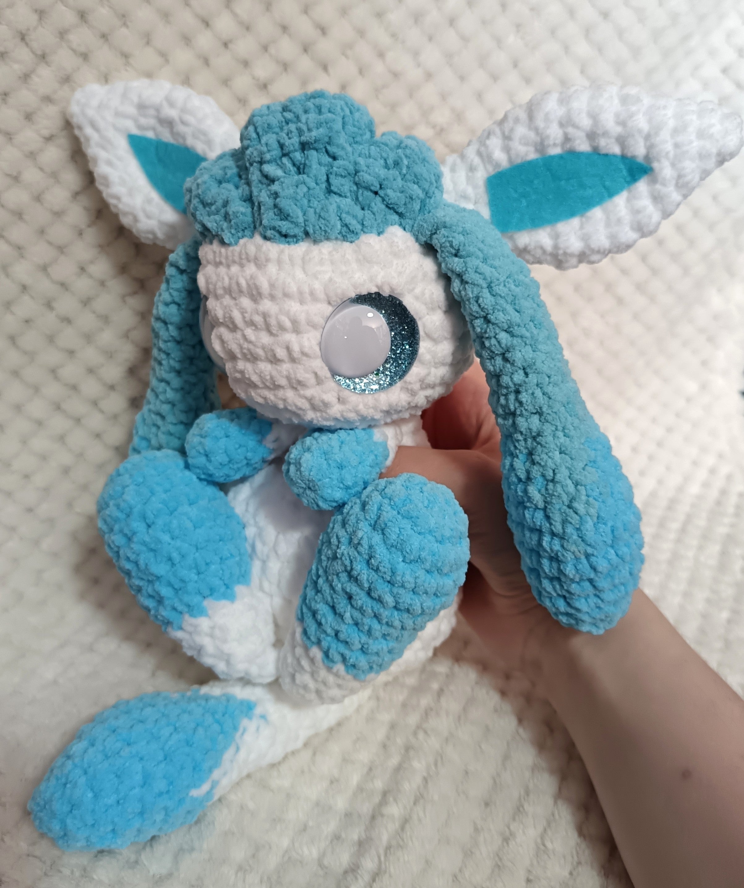 Doudou Renard de glace