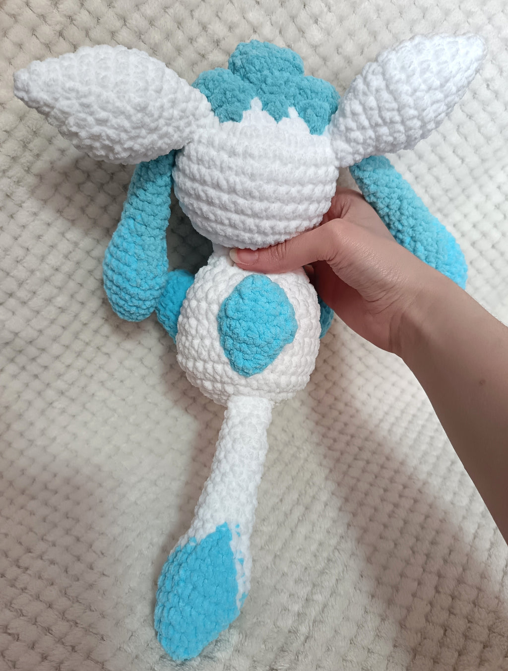 Doudou Renard de glace