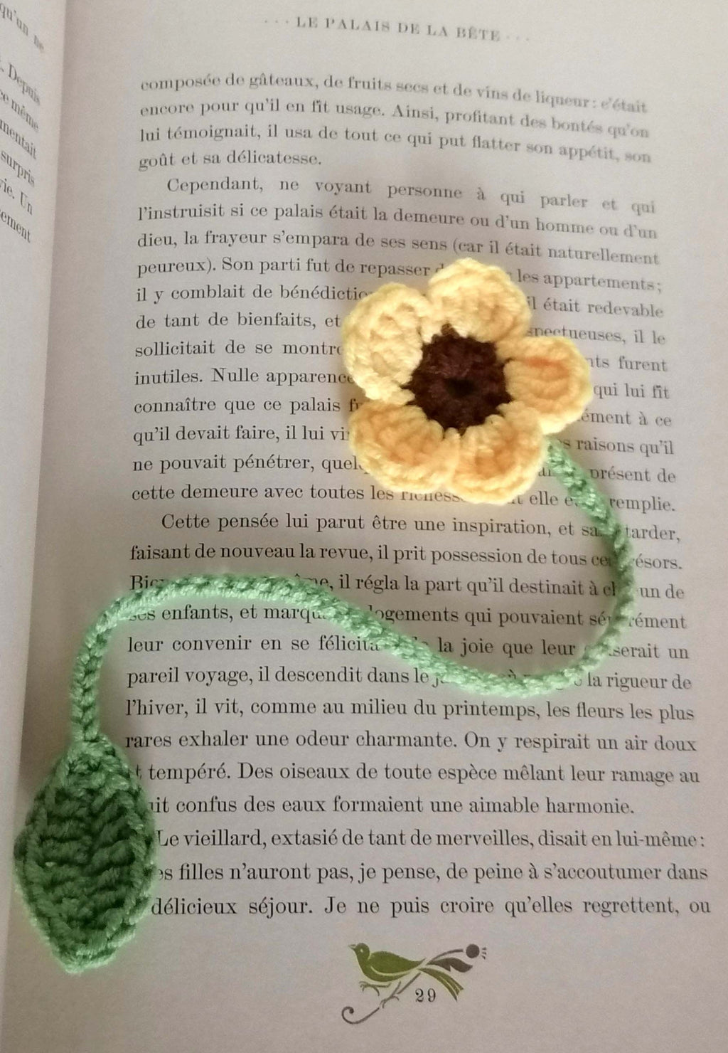 Marque-pages tournesol