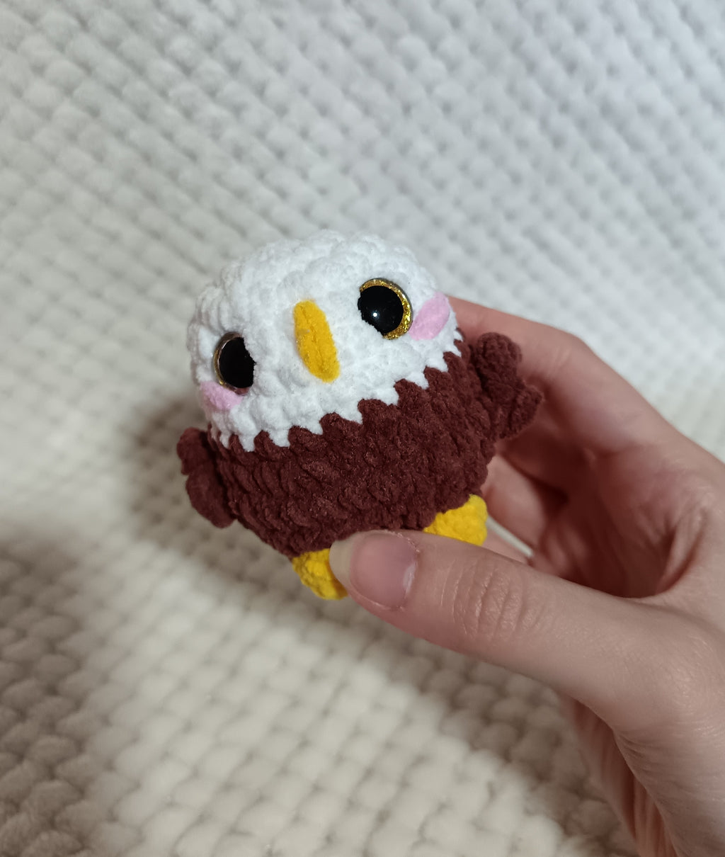 Porte-clés bébé Léon l'aigle