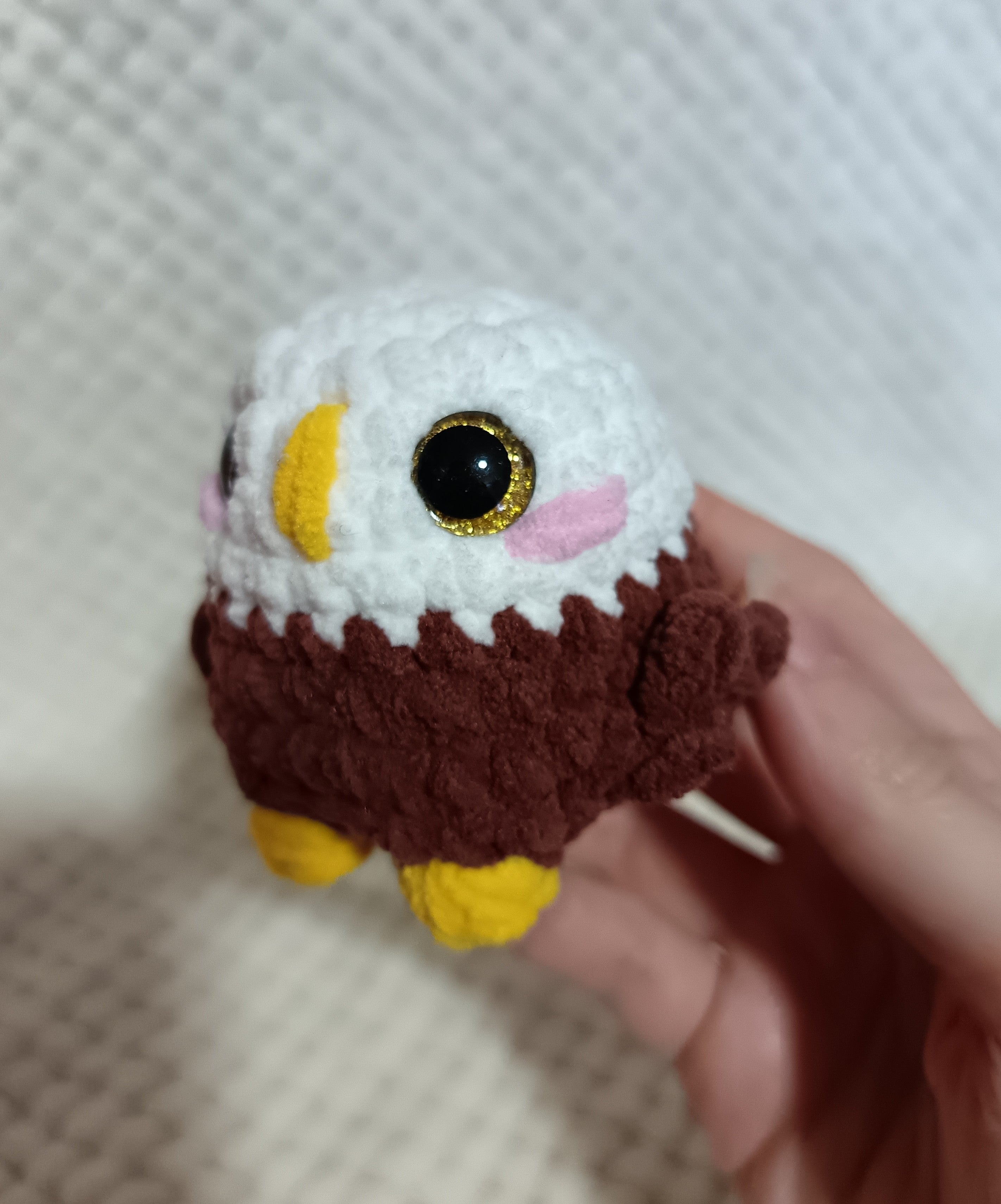 Porte-clés bébé Léon l'aigle