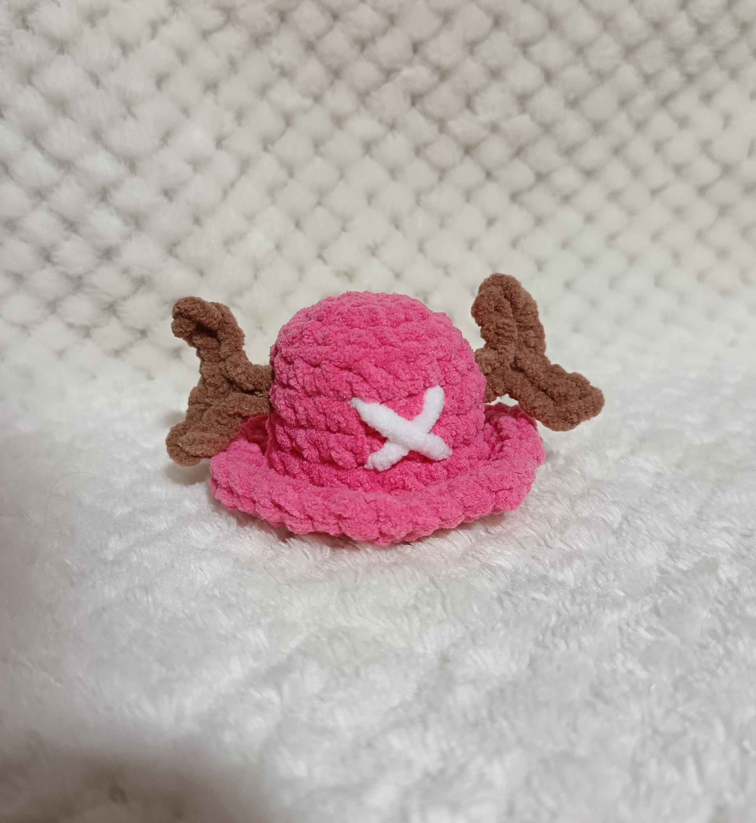 Porte-clés Chapeau de Chopper en velours