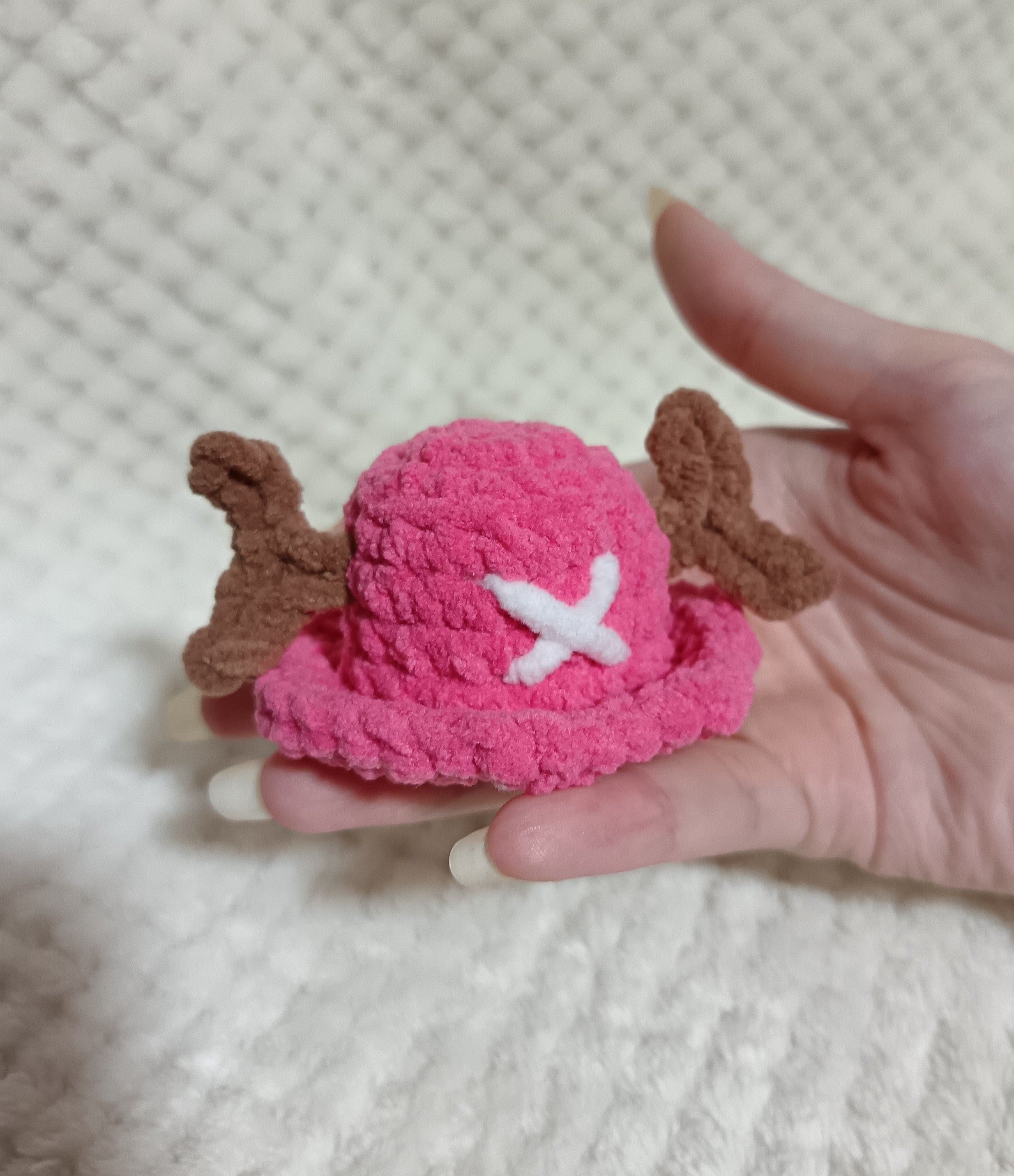 Porte-clés Chapeau de Chopper en velours