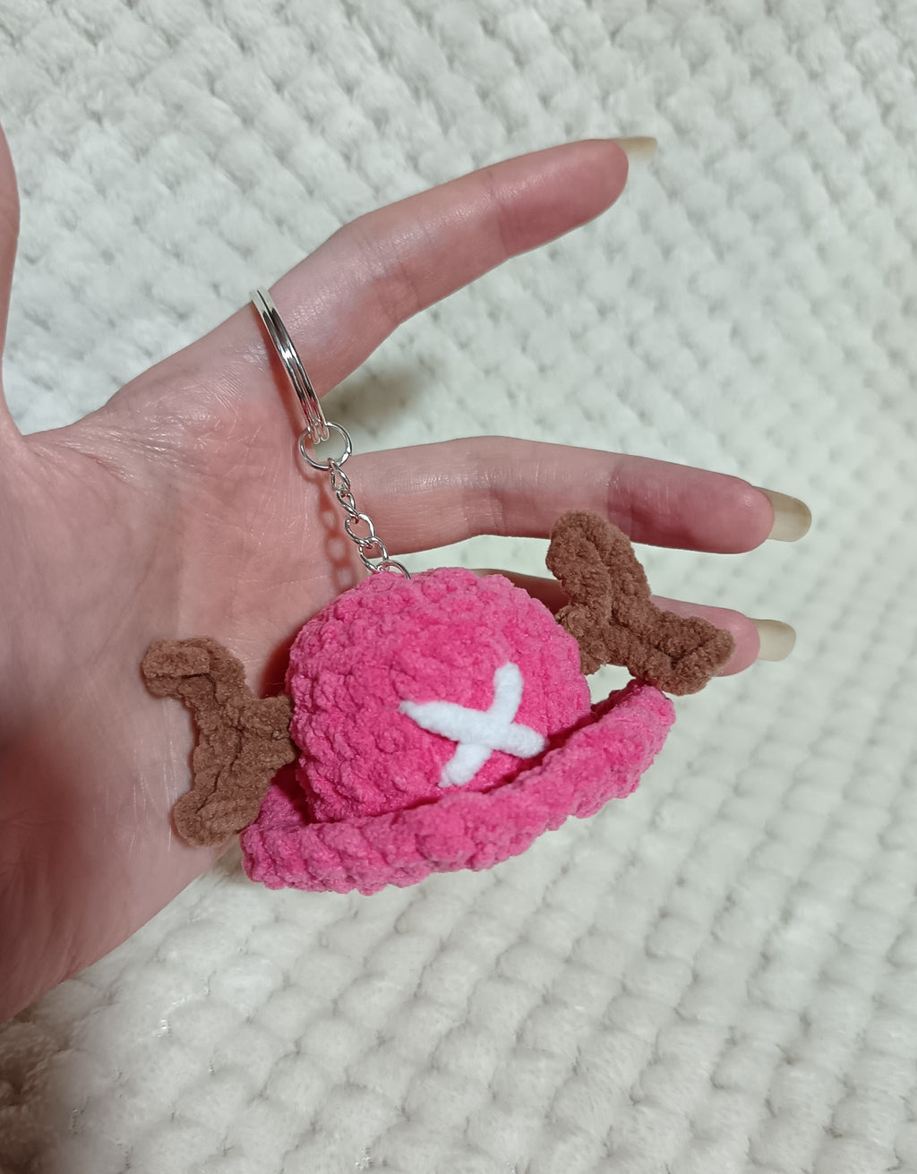 Porte-clés Chapeau de Chopper en velours