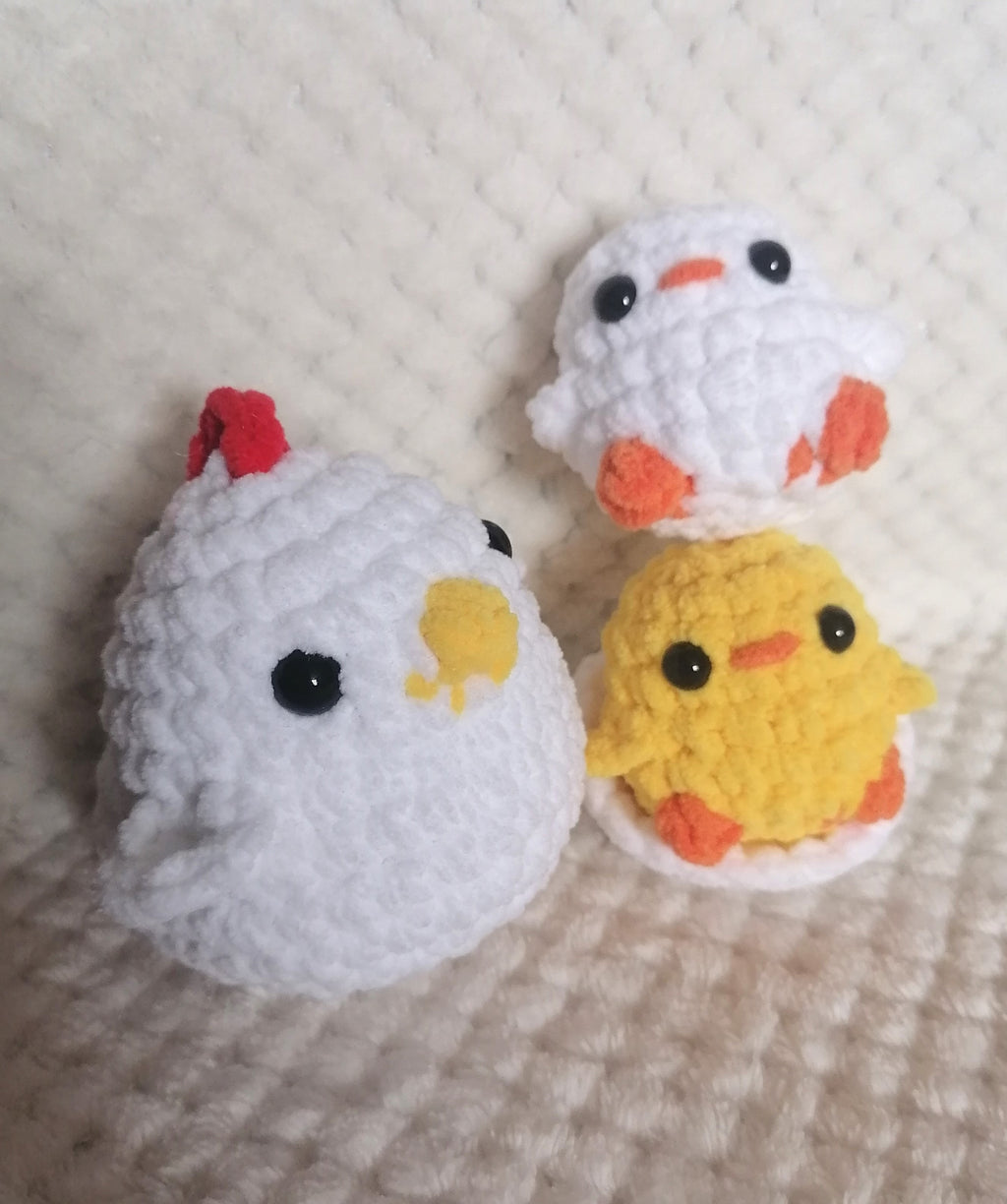 Famille Poule et ses Poussins