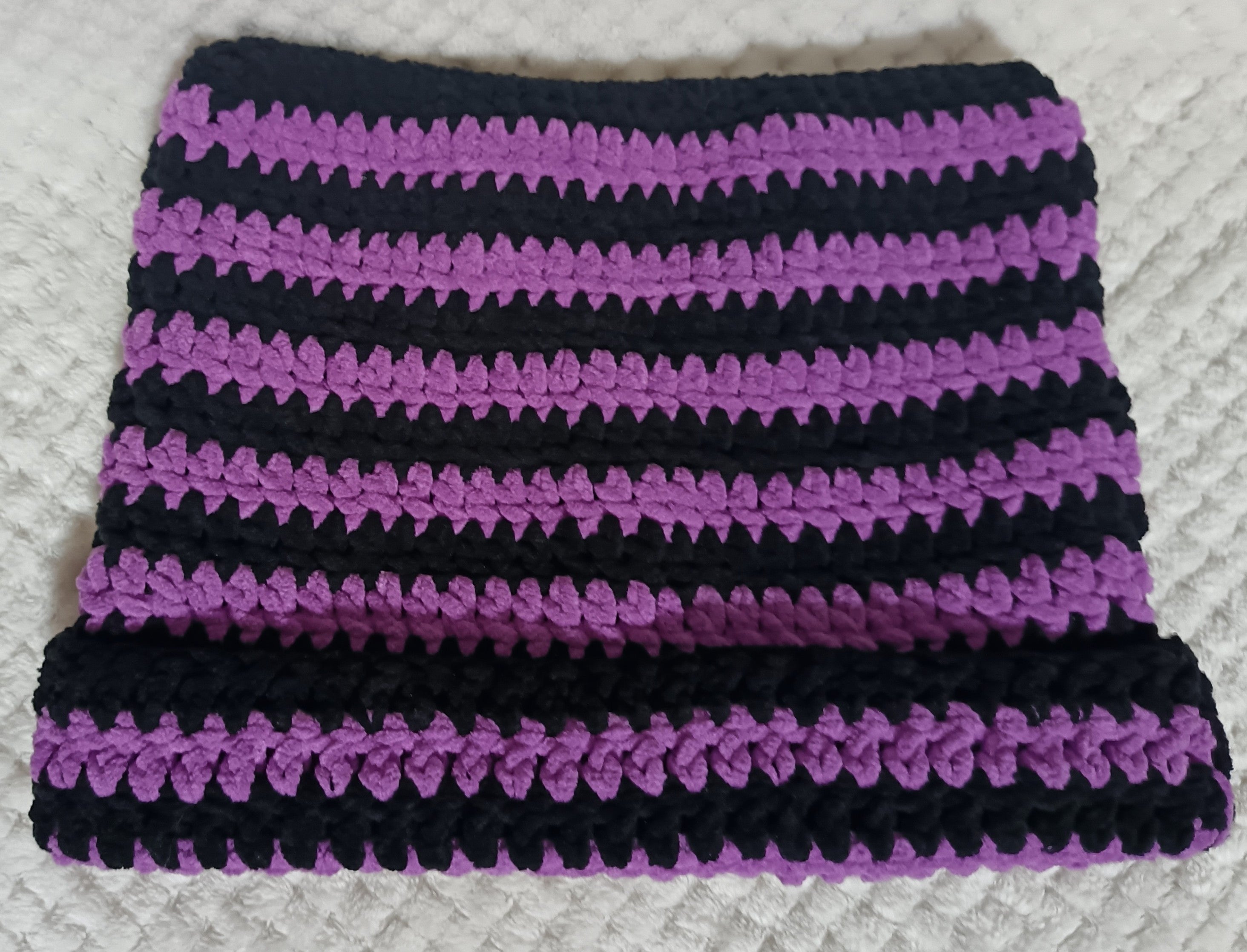 Bonnet rayé oreilles de chat
