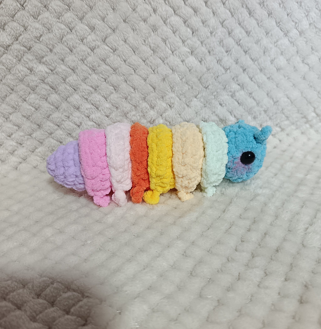 Chenille multicolore