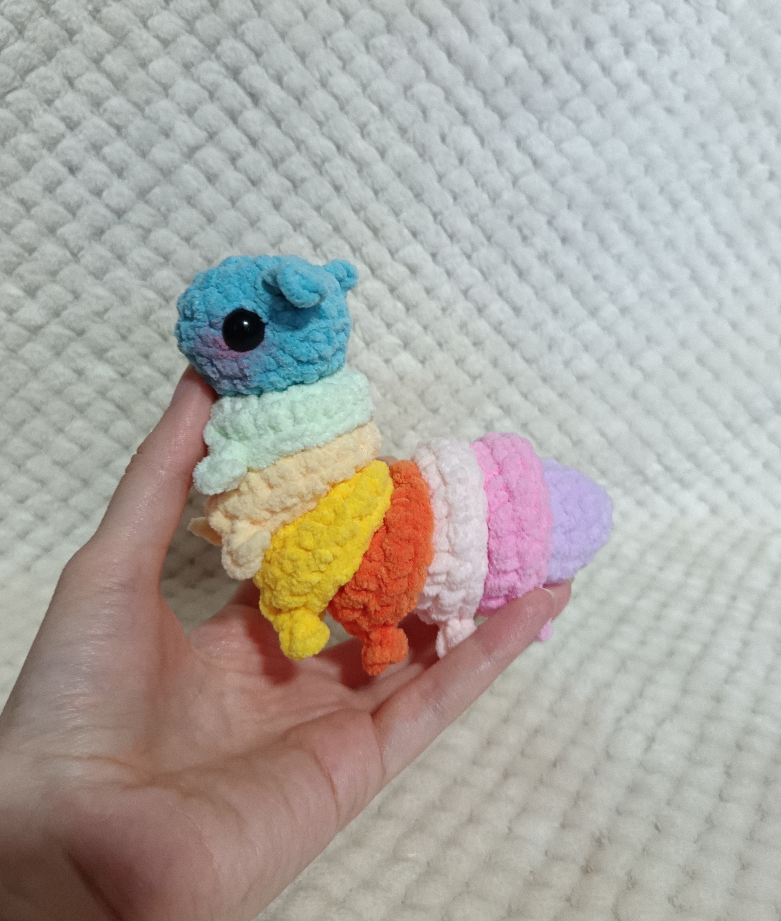 Chenille multicolore