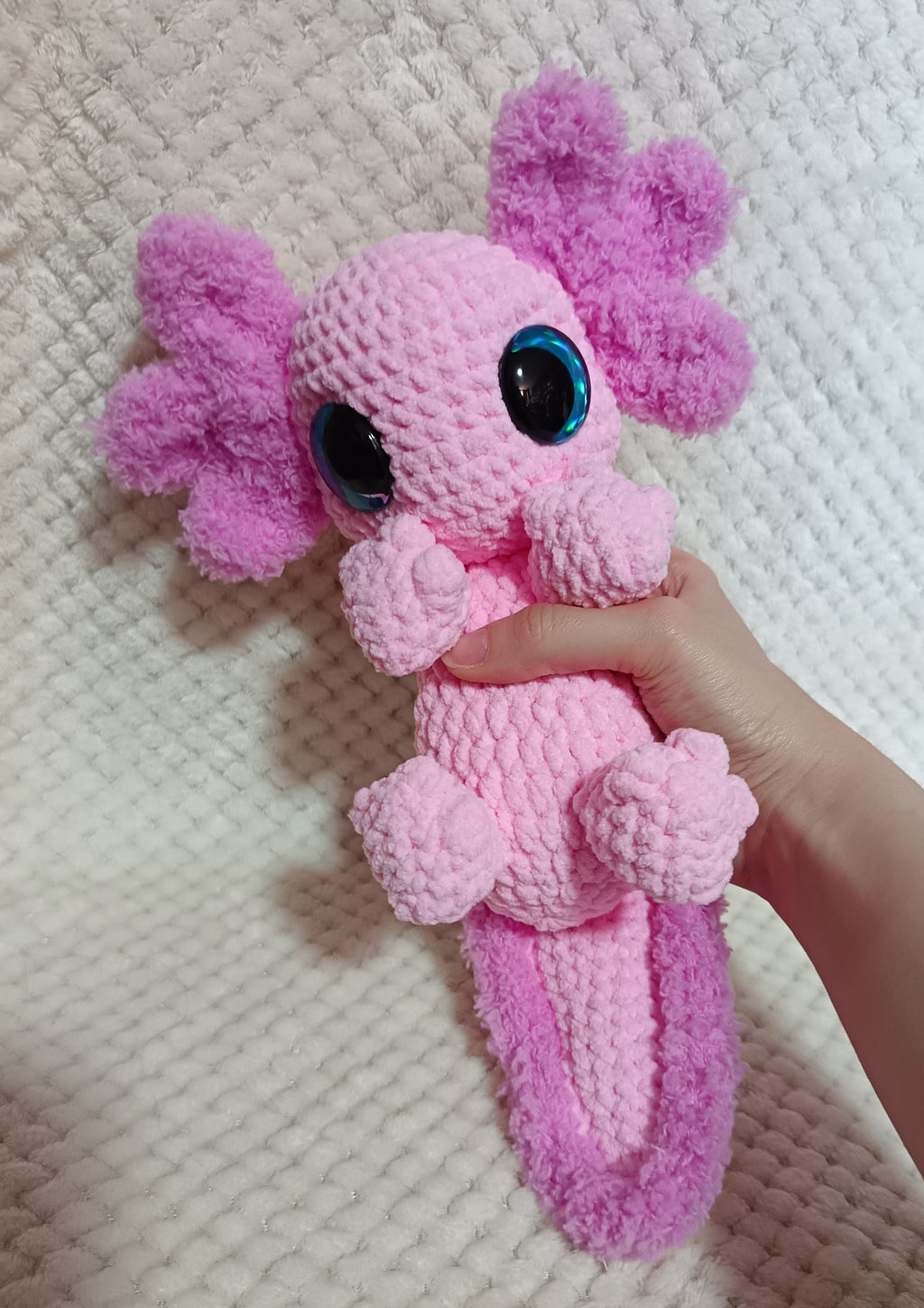Doudou axolotl rose