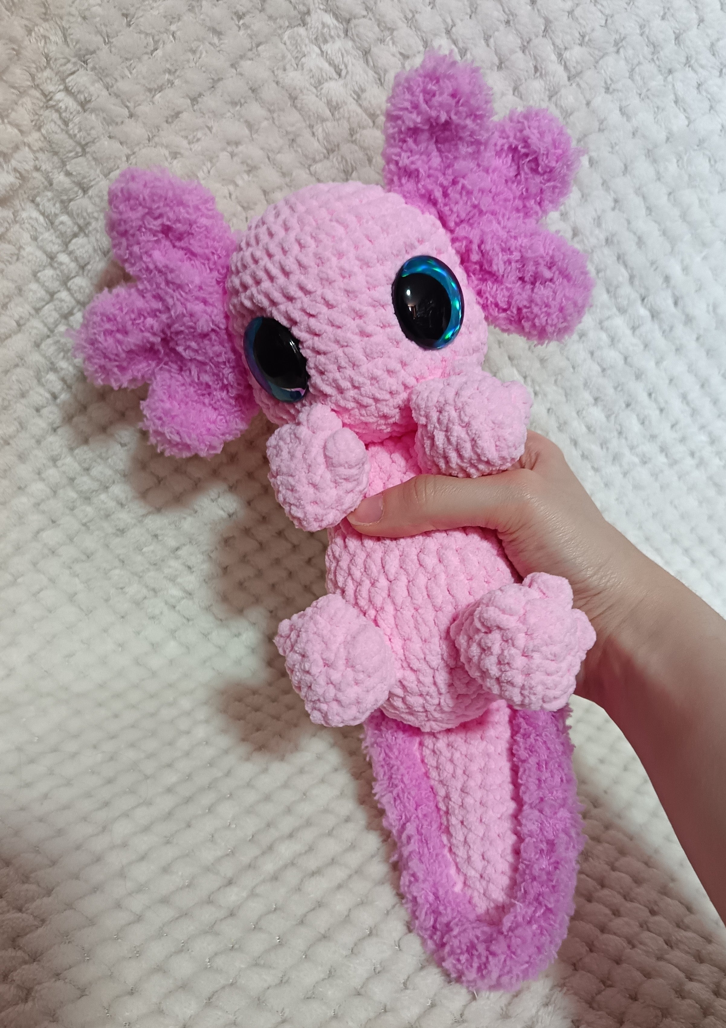 Doudou axolotl rose