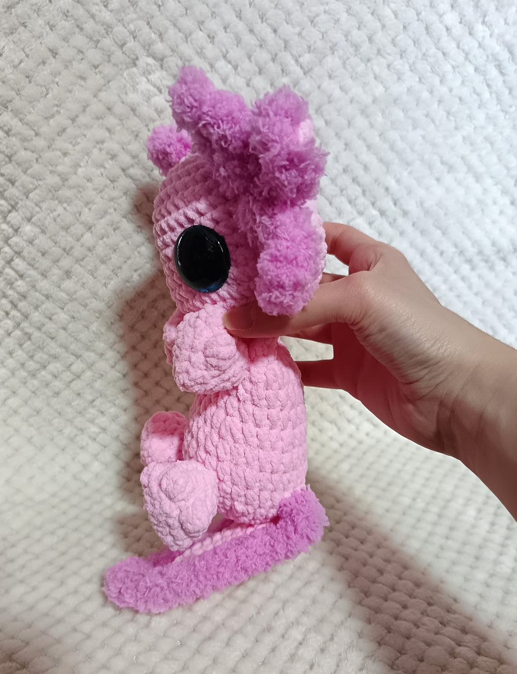 Doudou axolotl rose