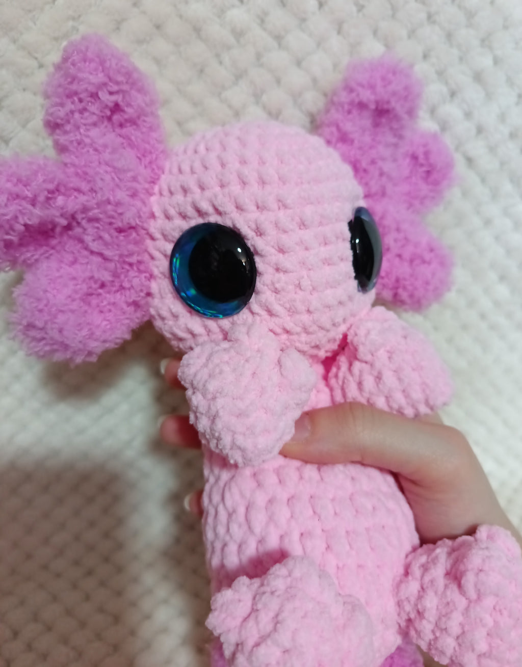 Doudou axolotl rose