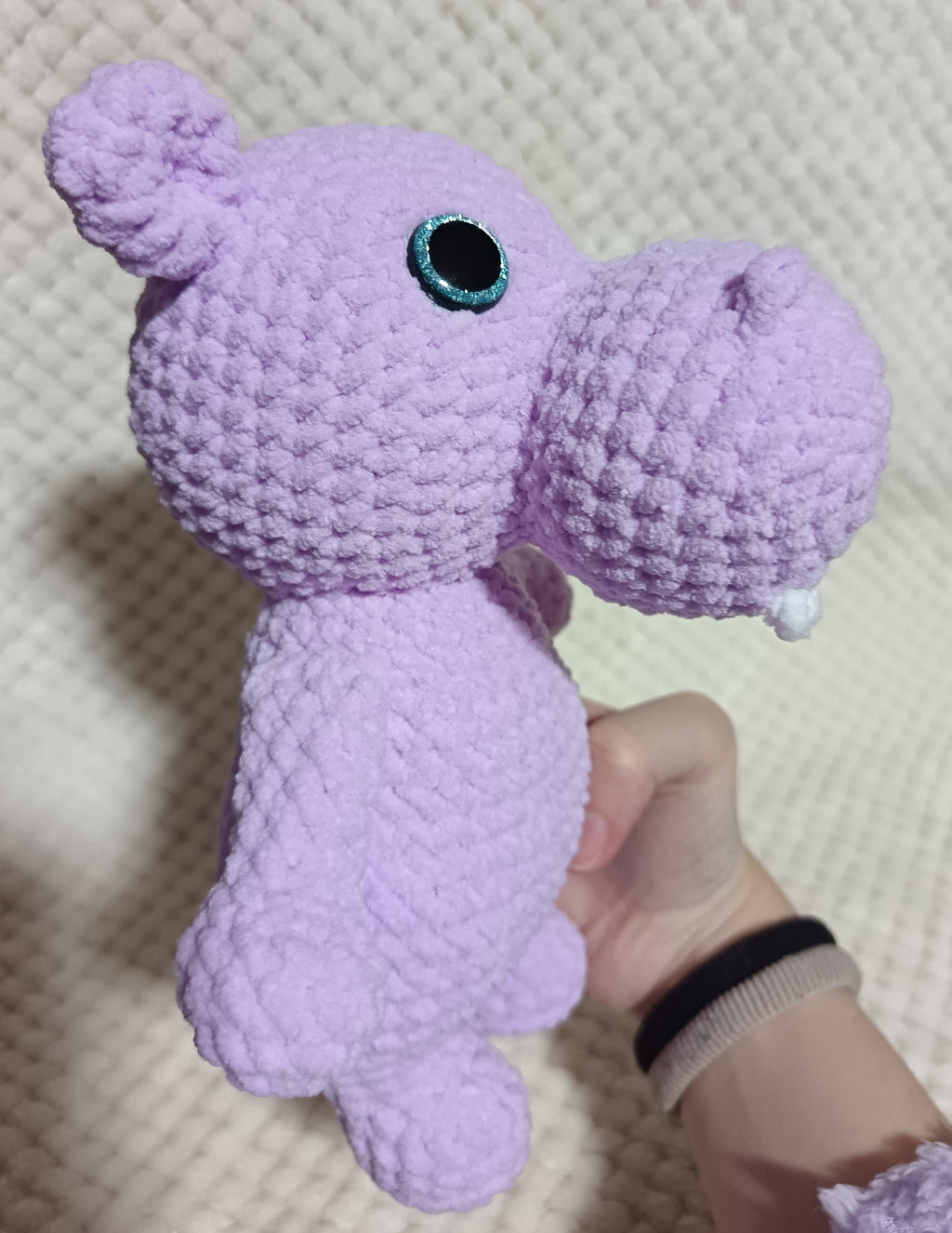 Hippopotame violet