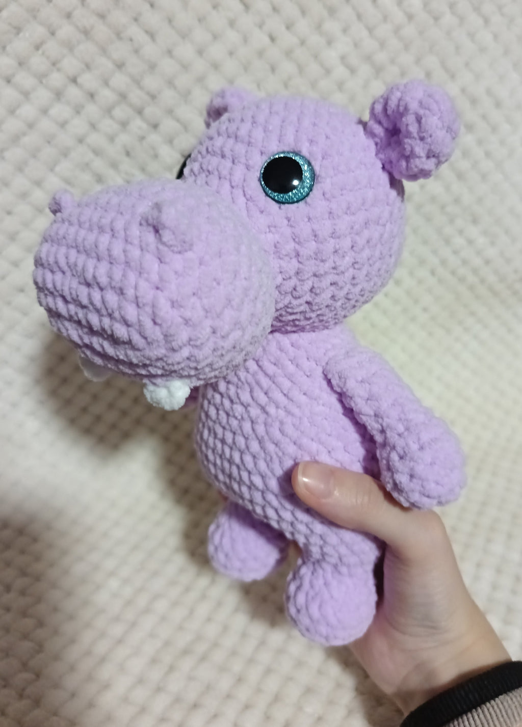 Hippopotame violet