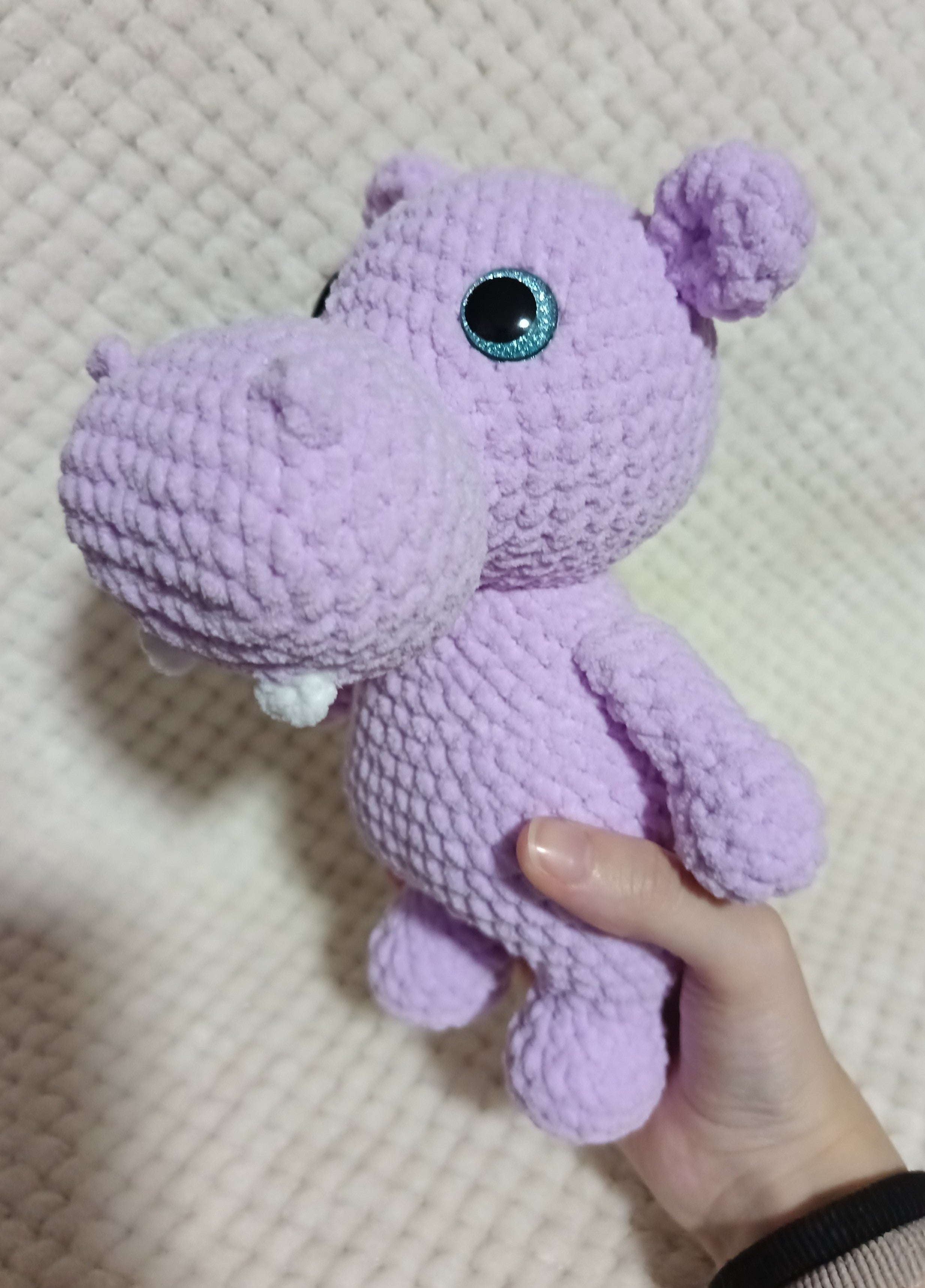 Hippopotame violet