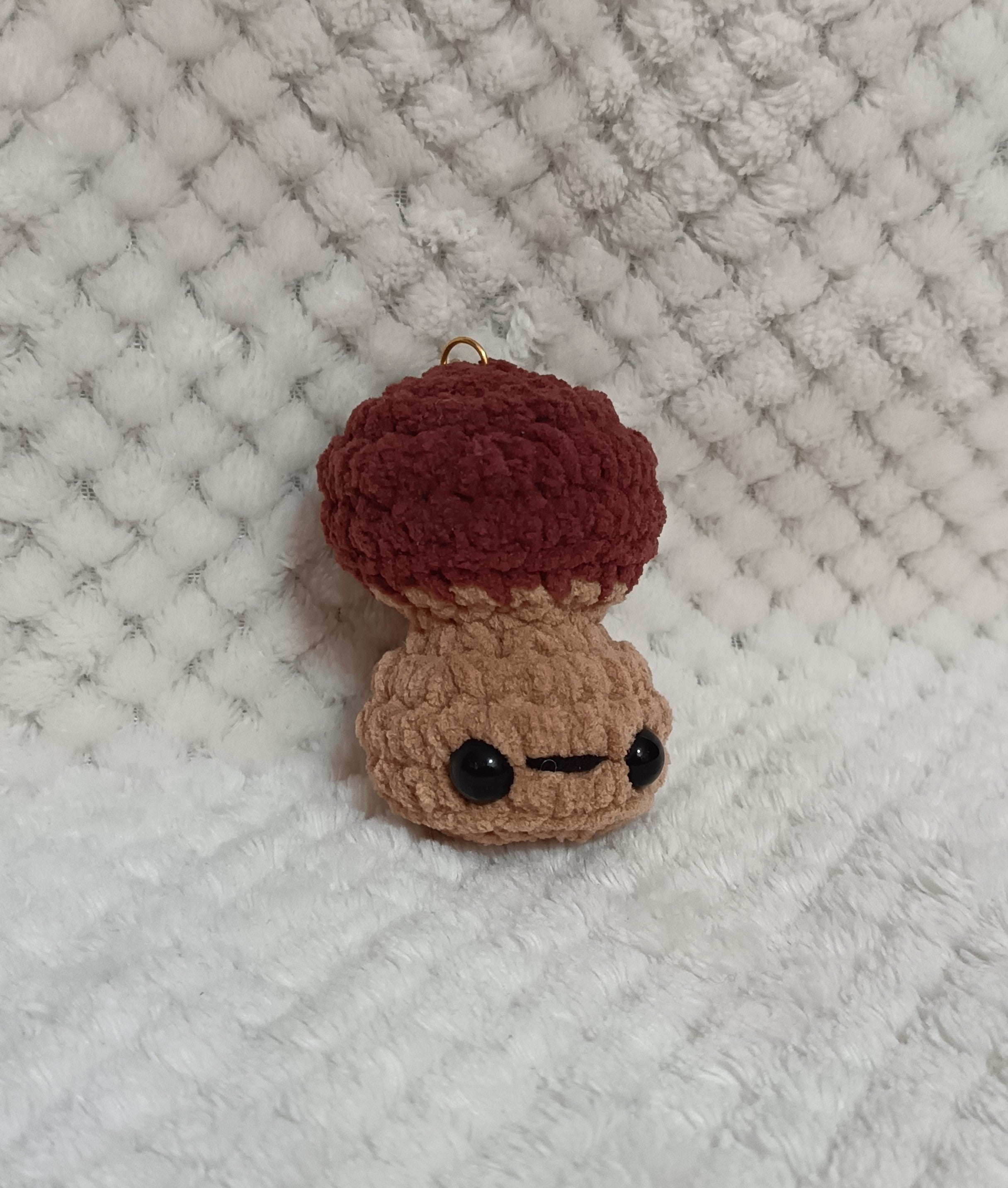 Porte-clés Champignon marron