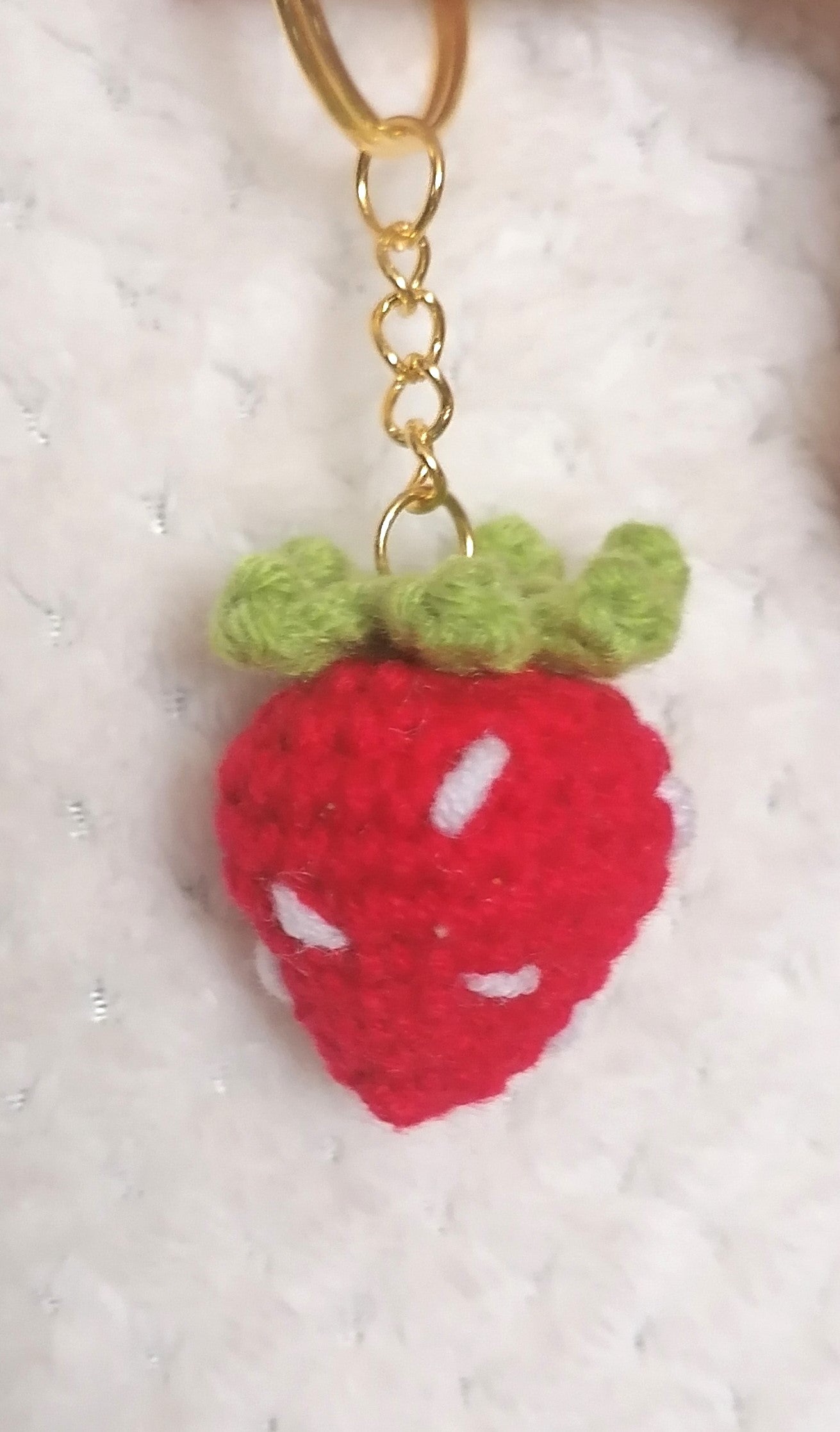 Porte-clés Fraise