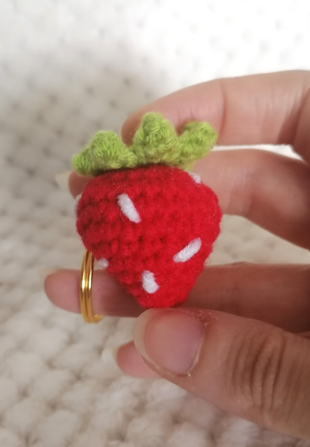 Porte-clés Fraise
