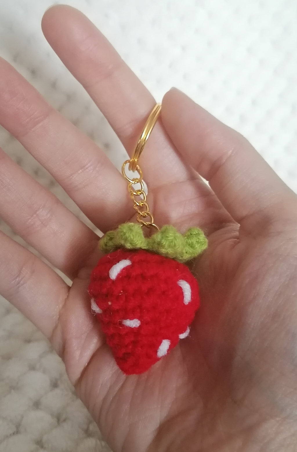 Porte-clés Fraise