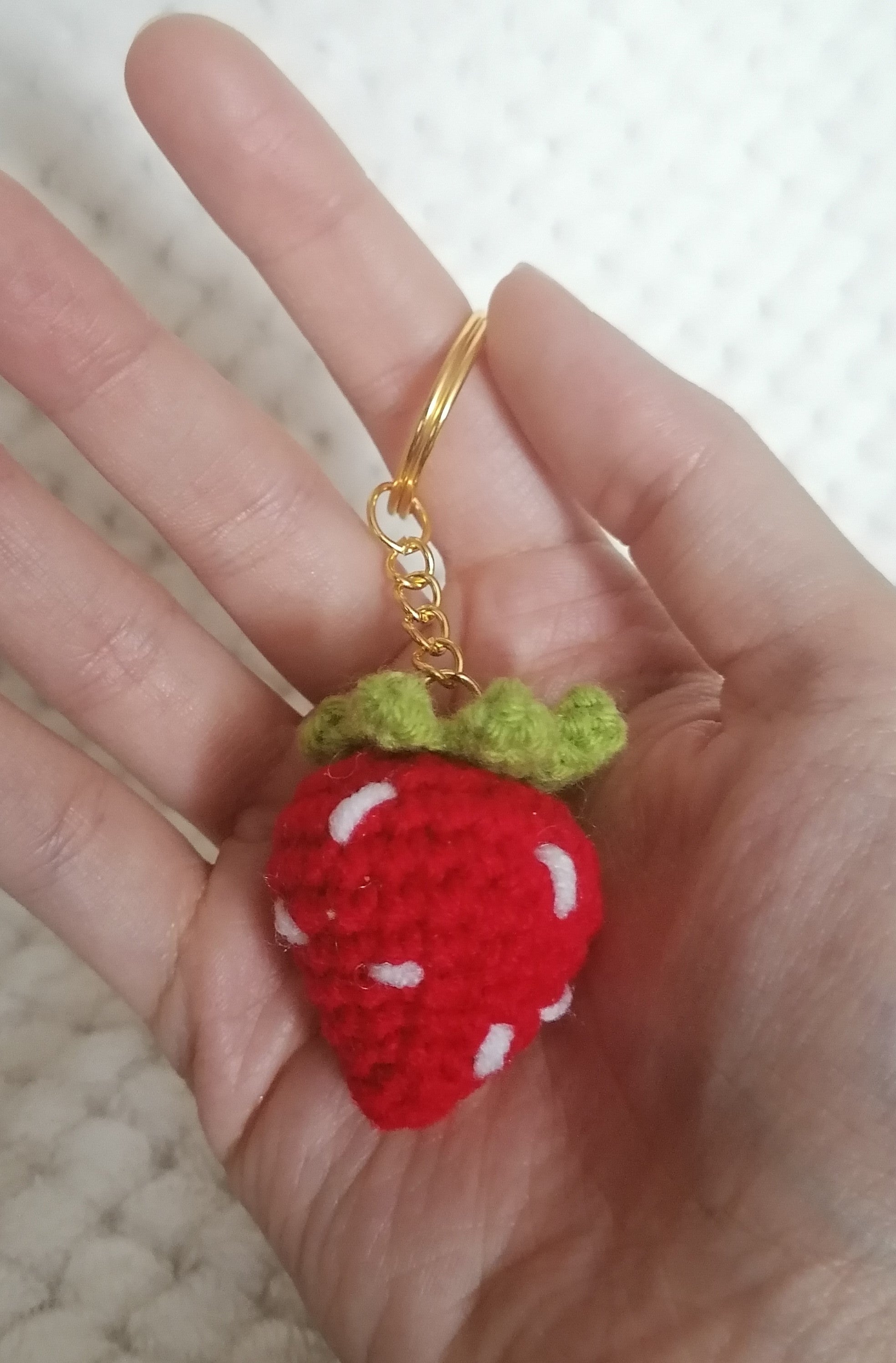 Porte-clés Fraise