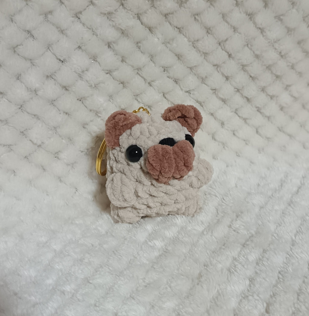 Porte-clés Mini Bouledogue