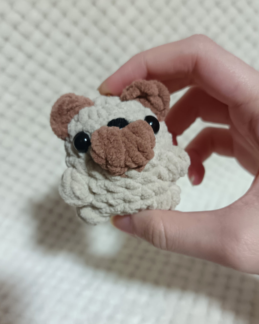 Porte-clés Mini Bouledogue
