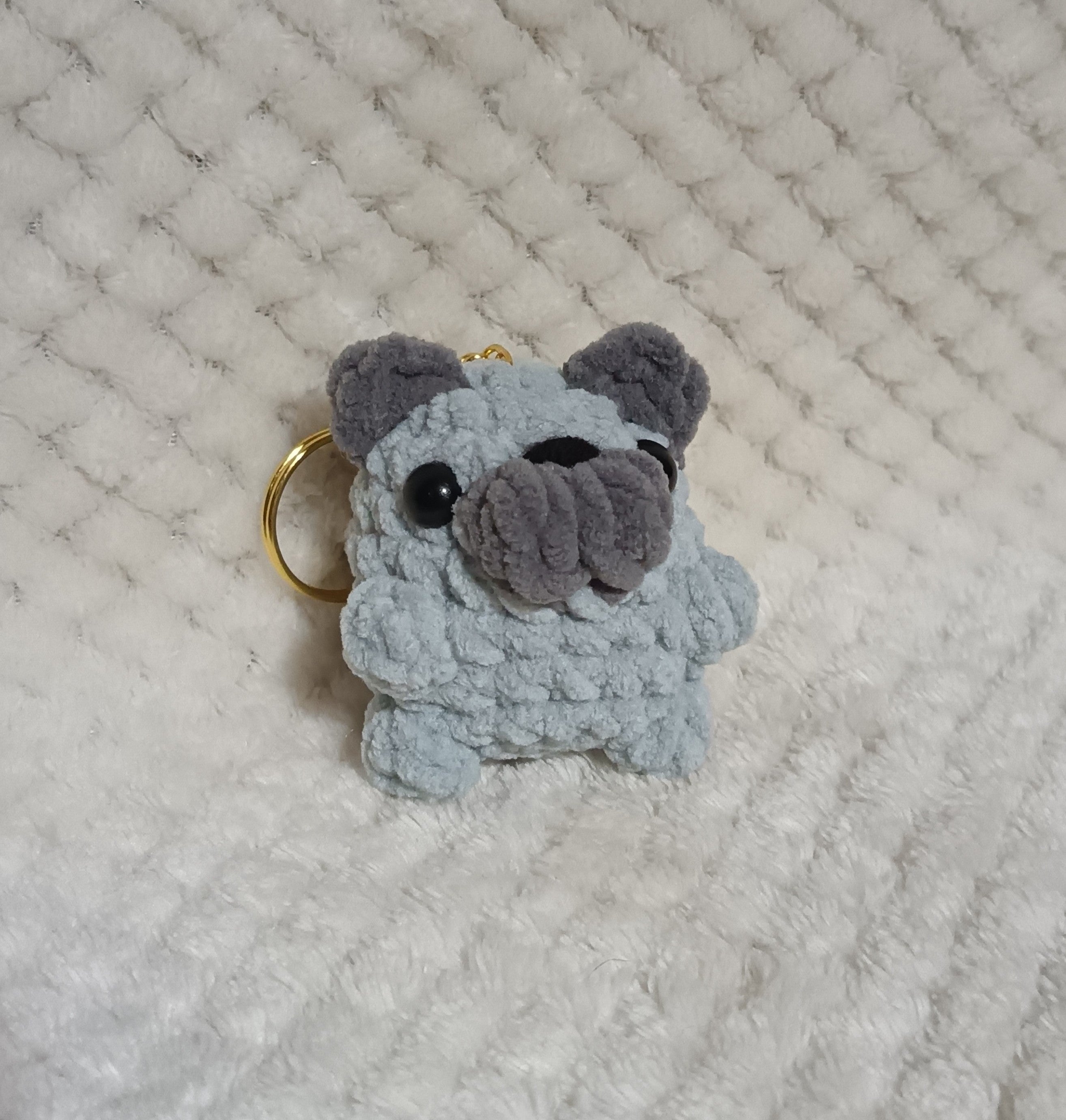 Porte-clés Mini Bouledogue