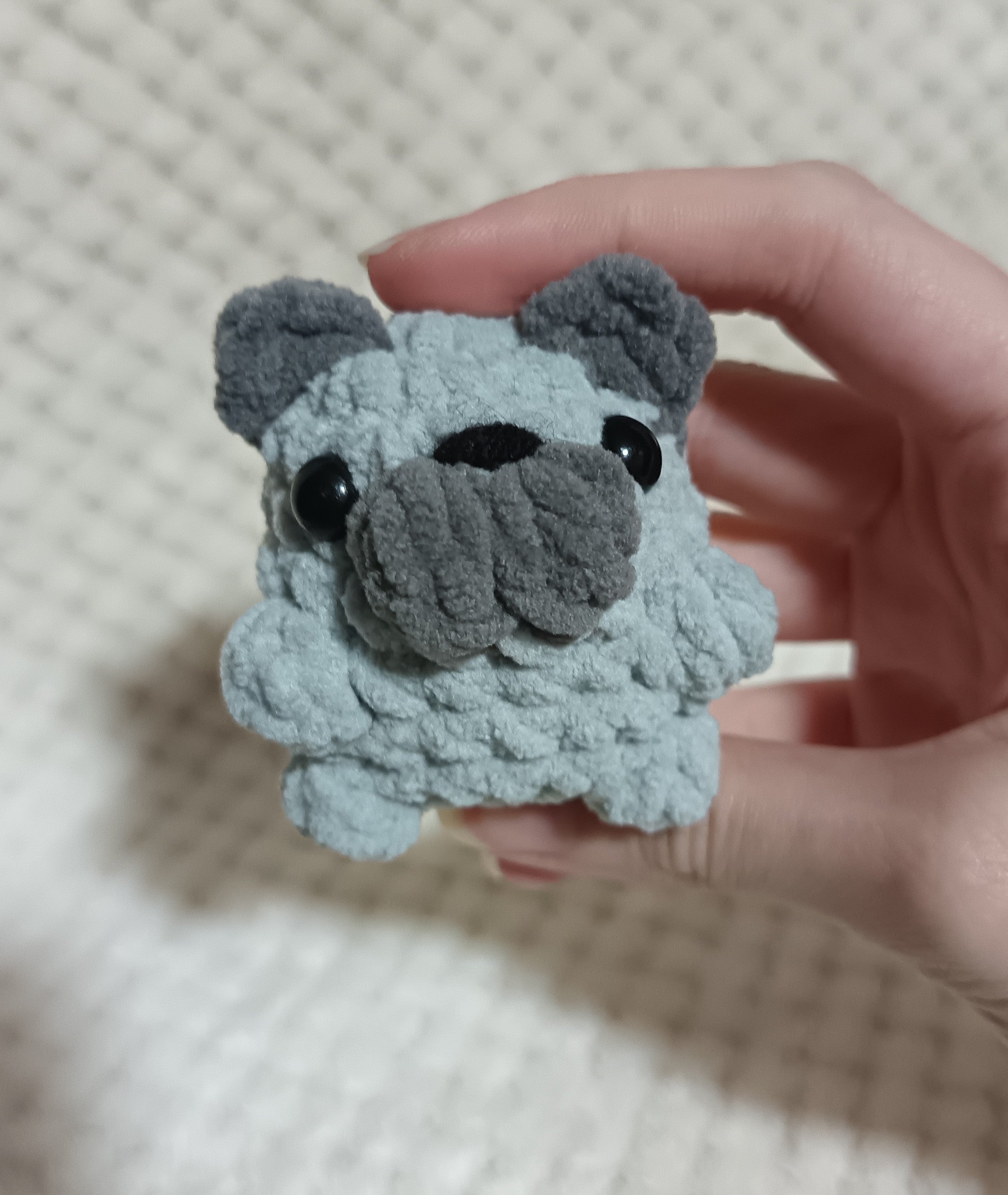 Porte-clés Mini Bouledogue