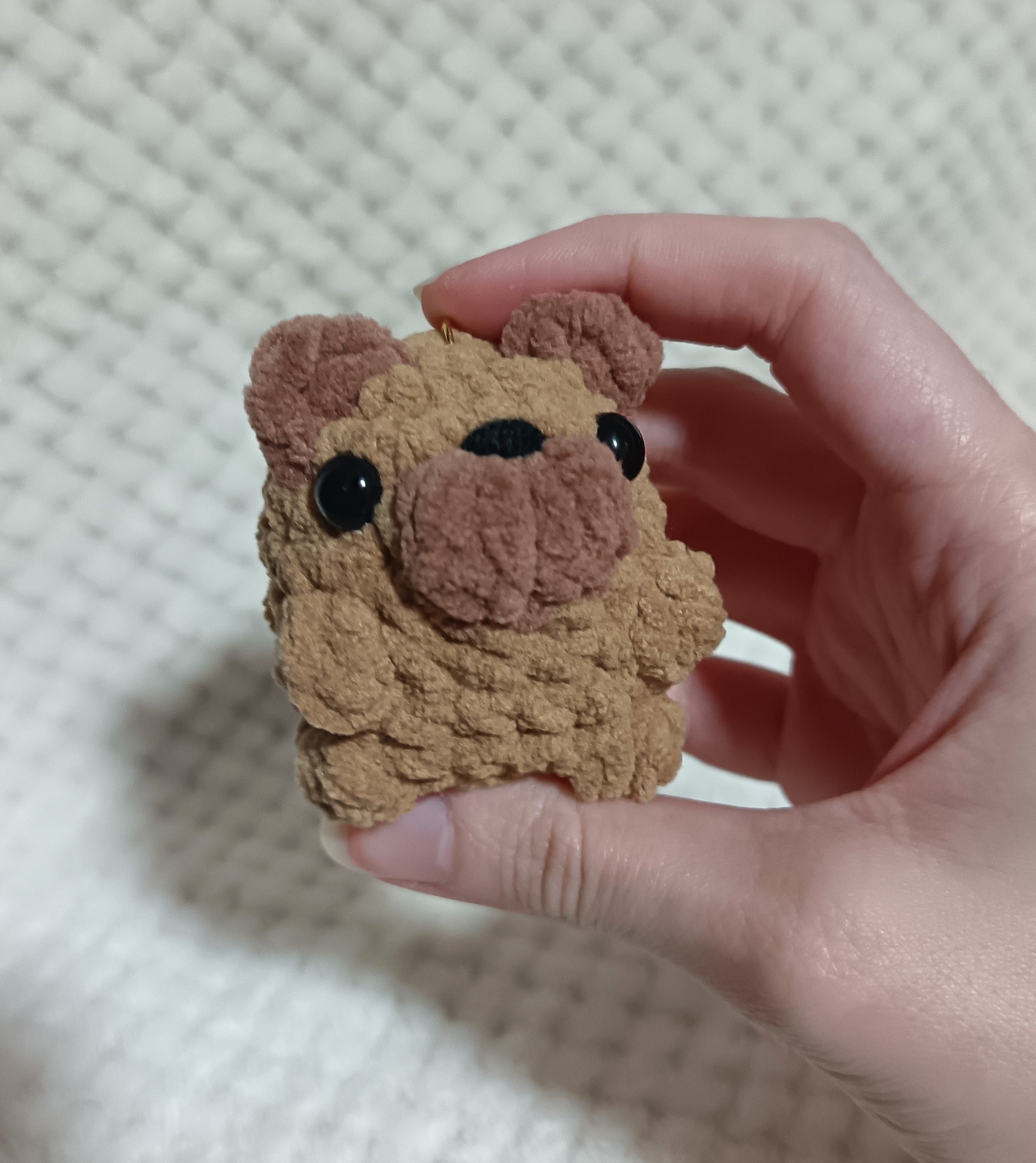 Porte-clés Mini Bouledogue