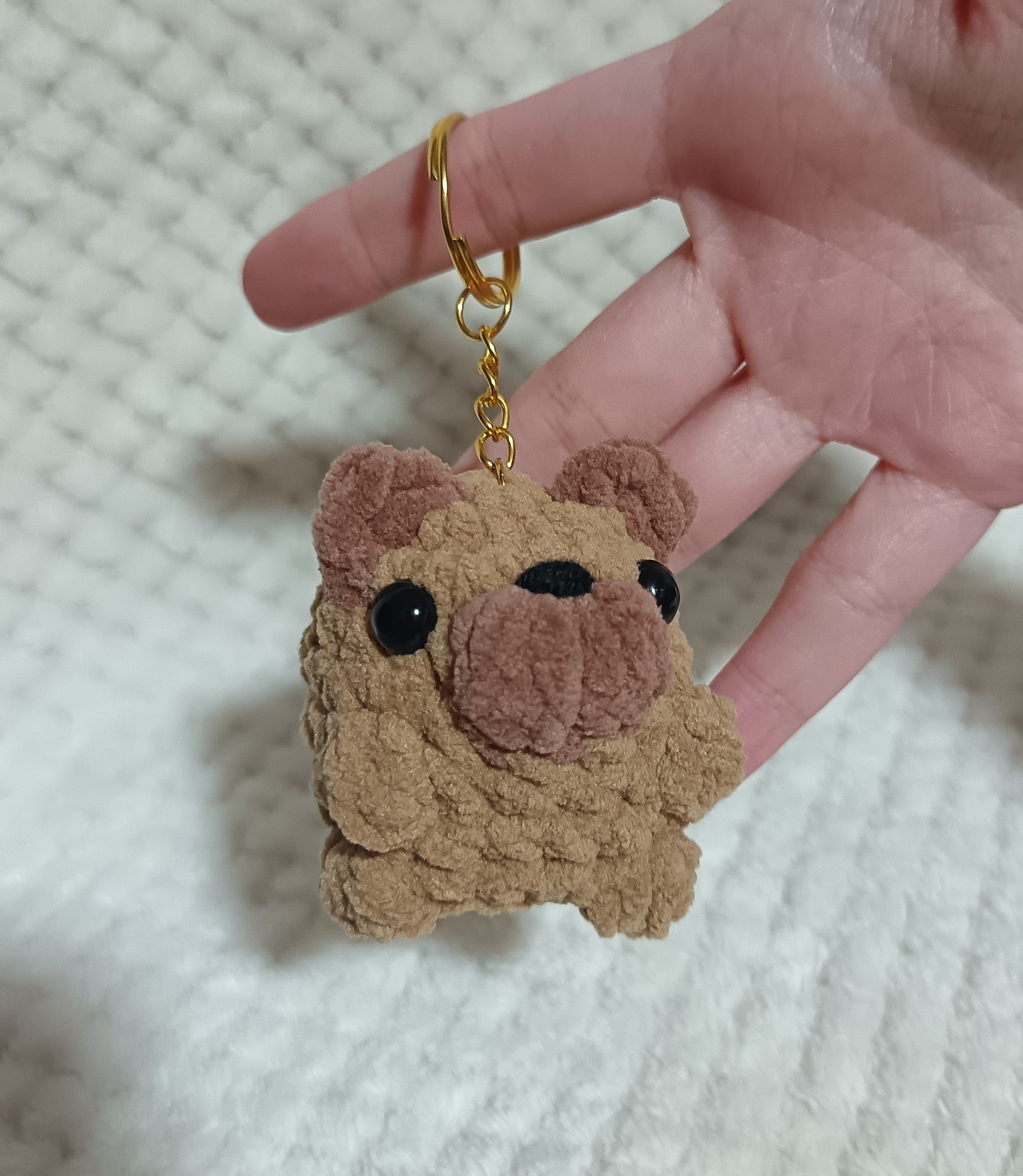 Porte-clés Mini Bouledogue