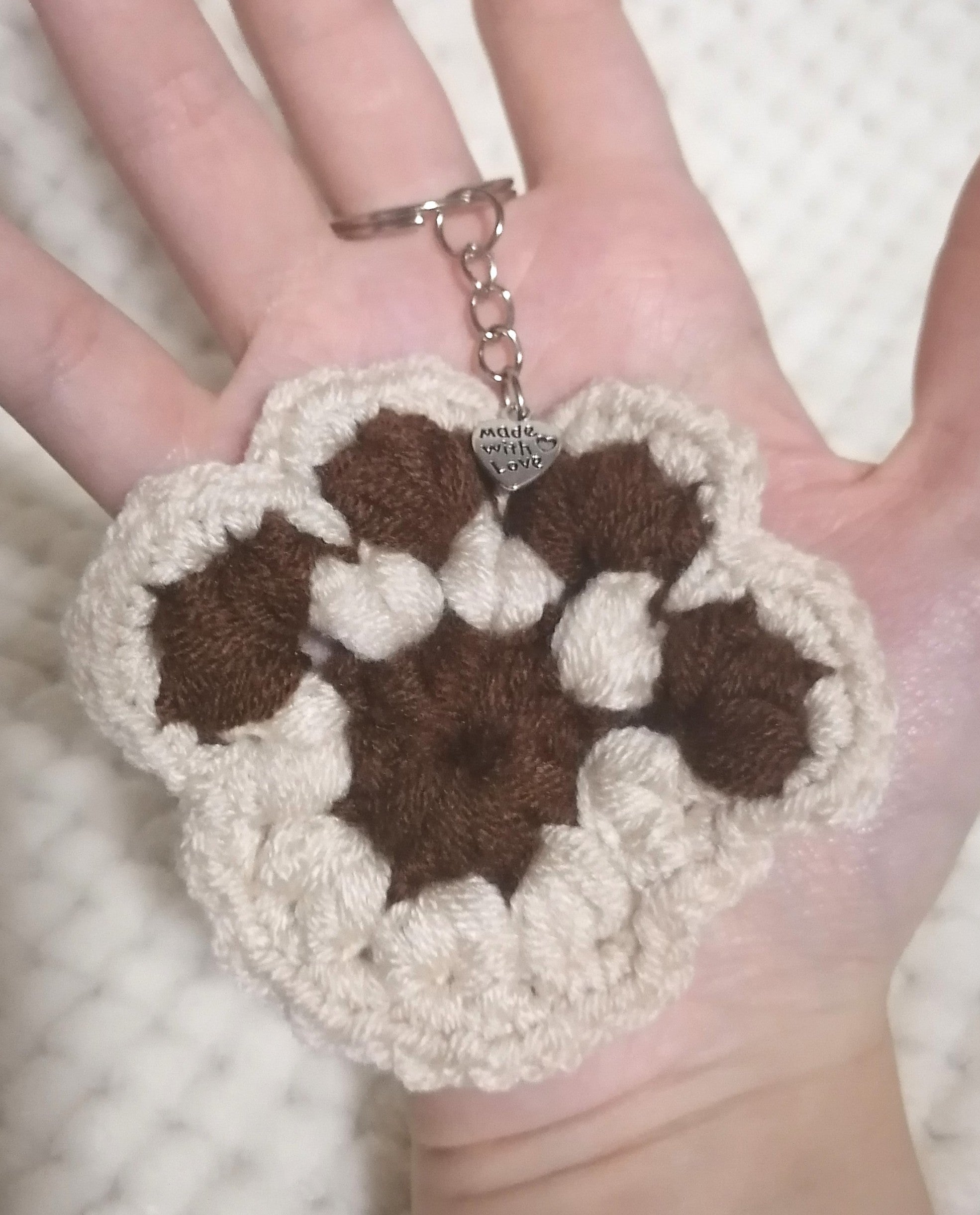 Porte-clés Patte de Chien/Chat