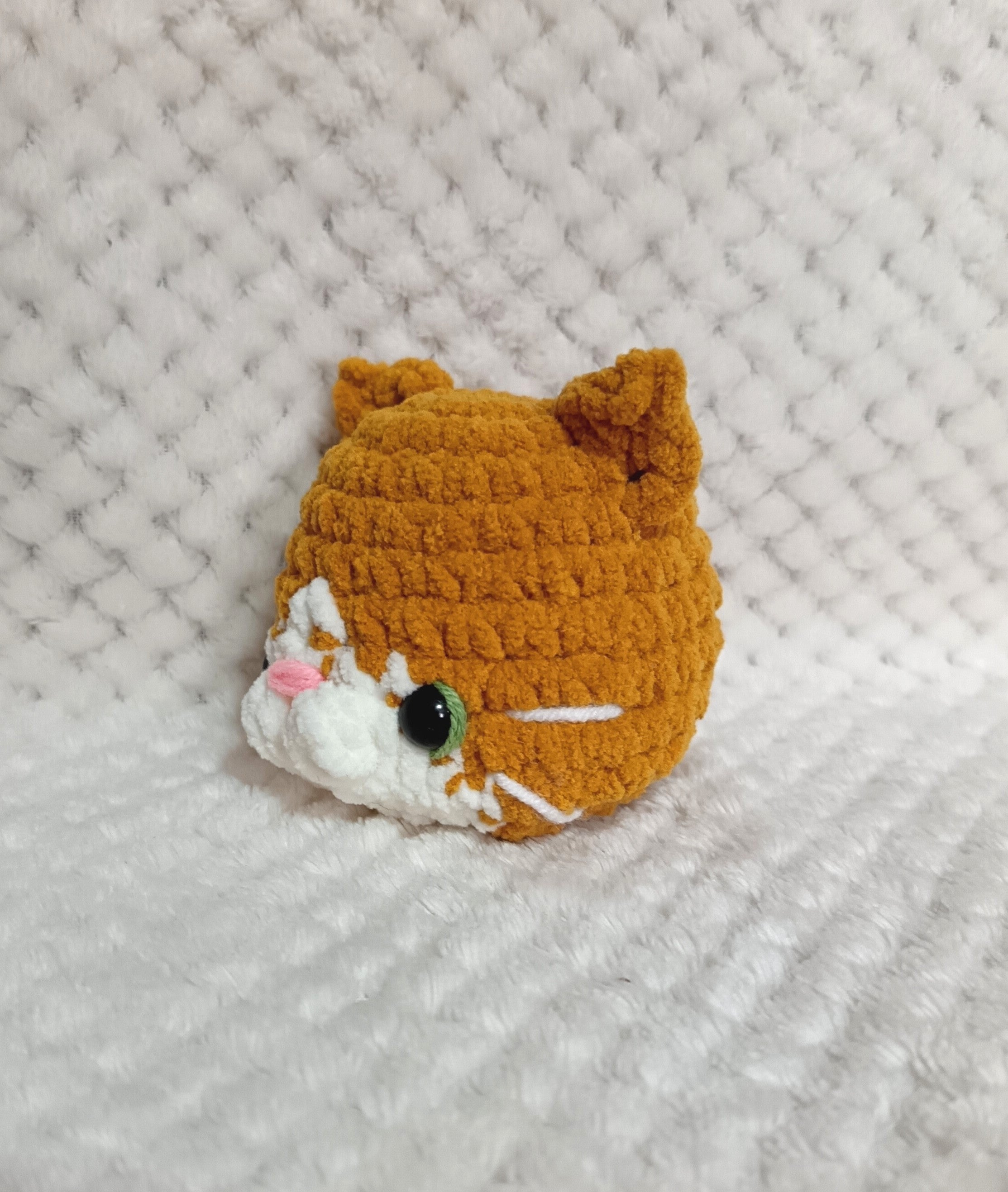 Porte-clés Tête de Chat roux