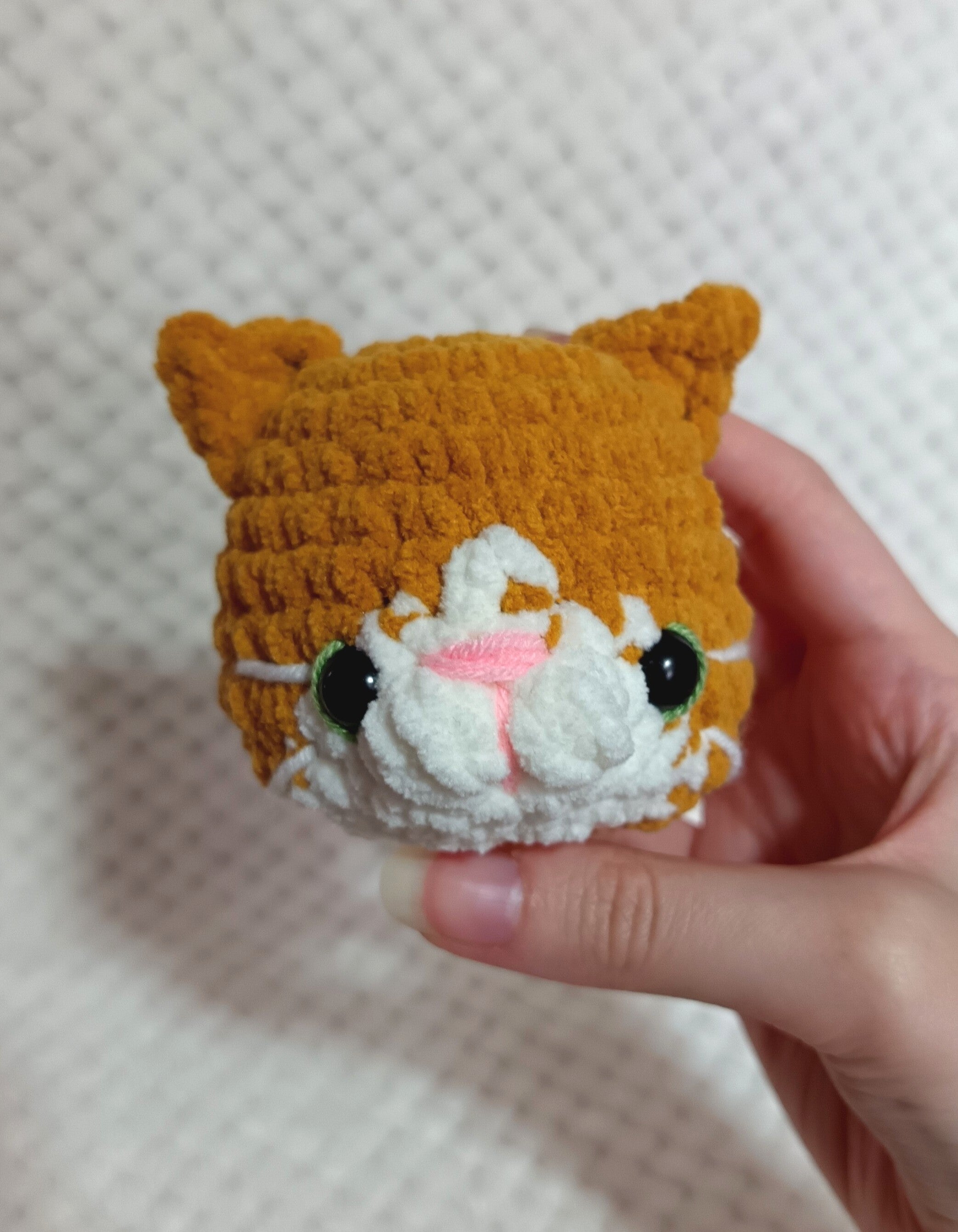 Porte-clés Tête de Chat roux