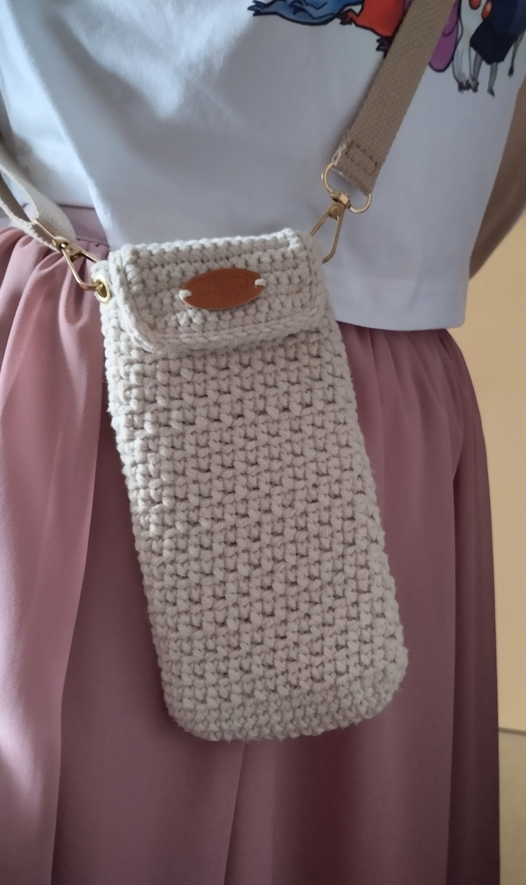 Sacoche bandoulière pour téléphone