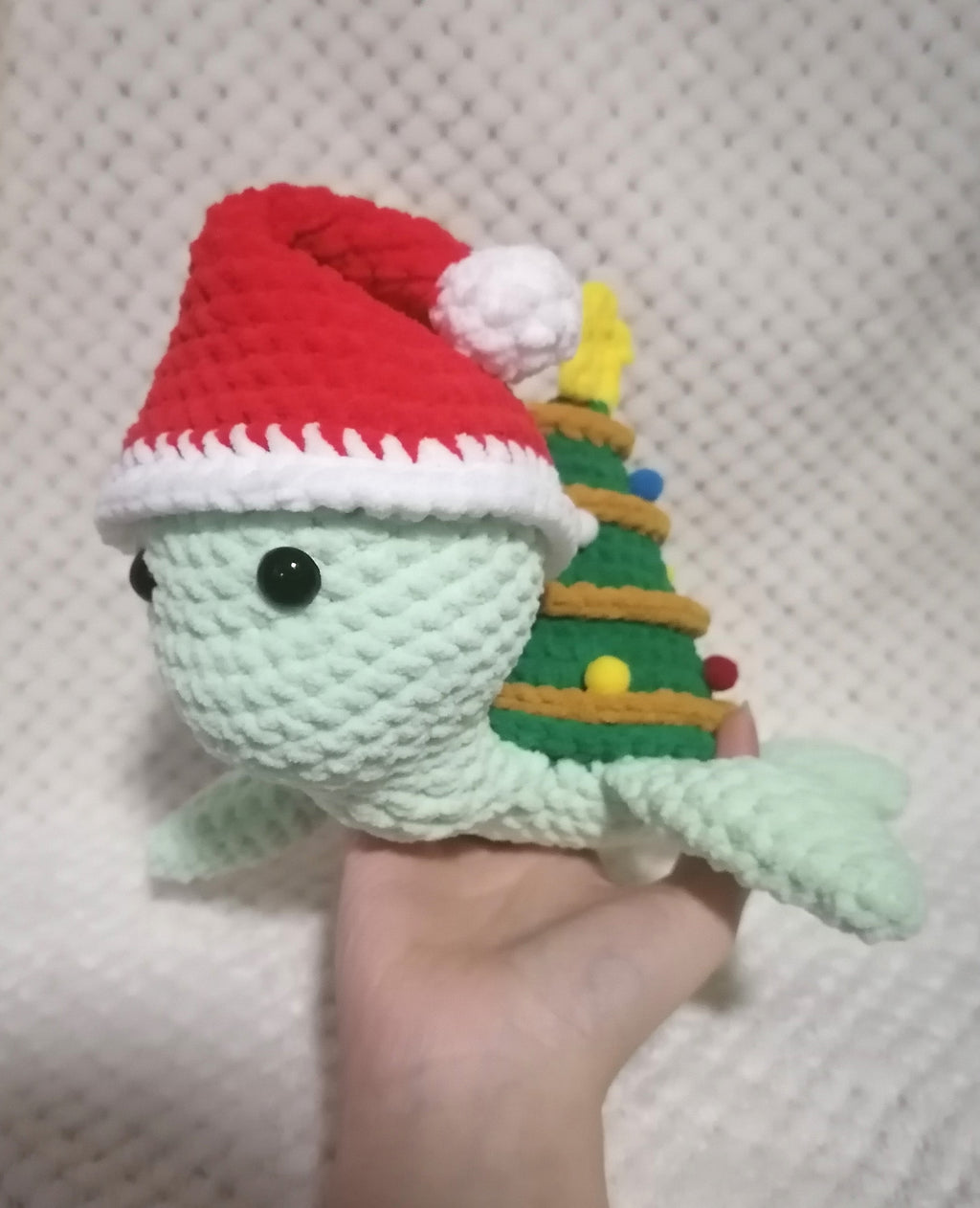 Tortue sapin de Noël