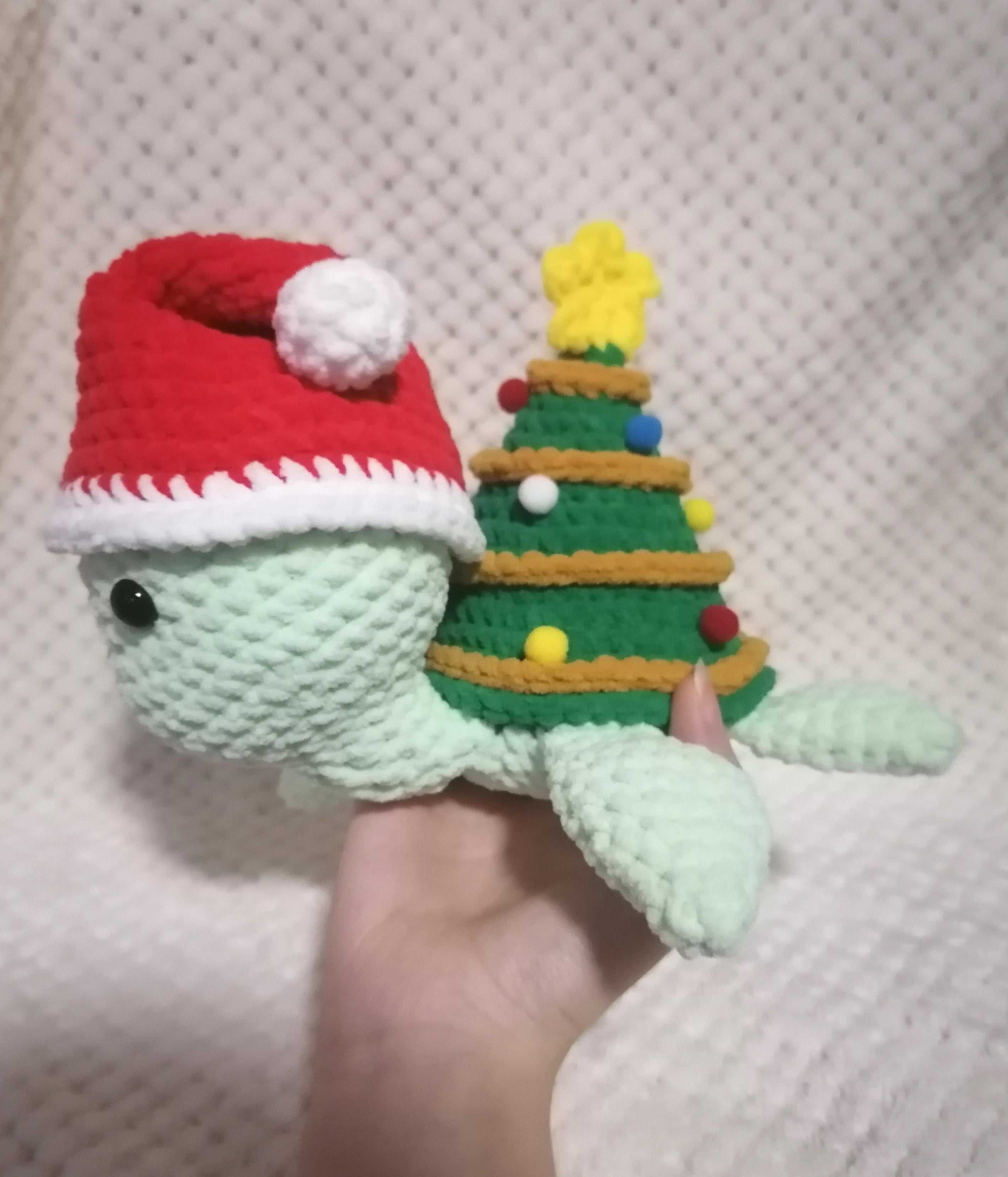 Tortue sapin de Noël